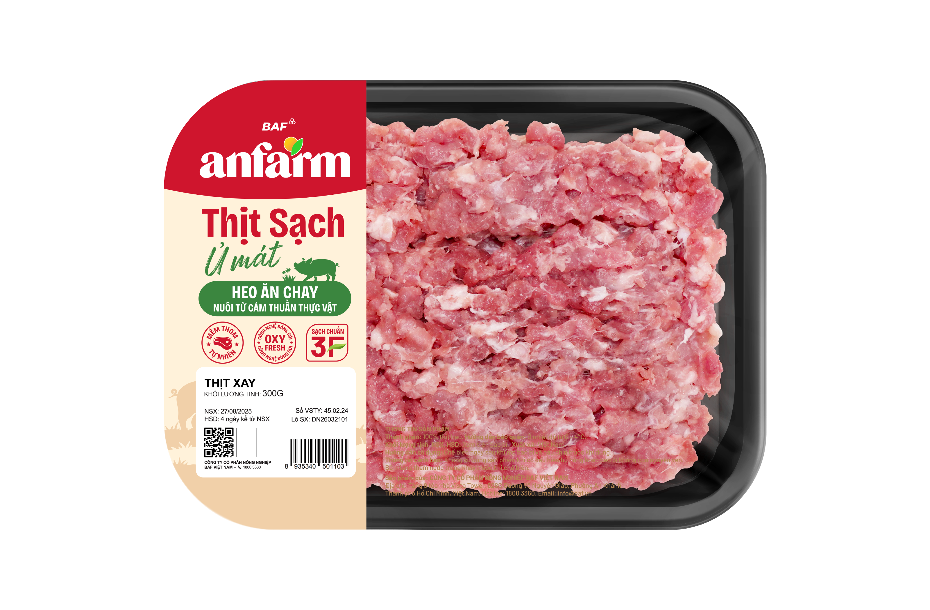 Thịt Sạch Ủ Mát Anfarm